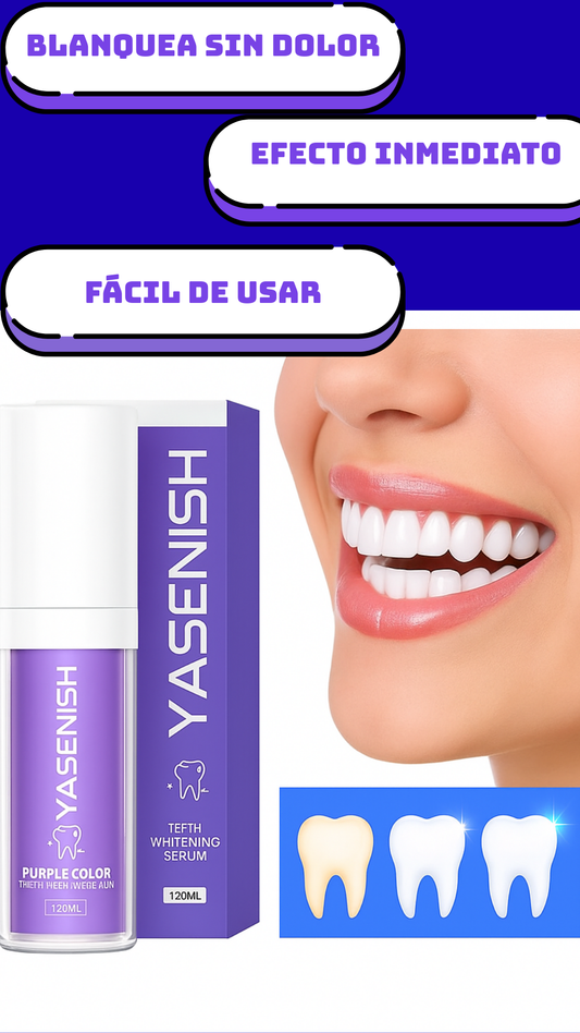 Blanqueador de Dientes (Pasta Morada)