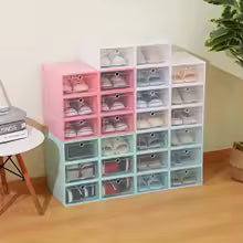 Caja organizadora de zapatos que transforma tu clóset”